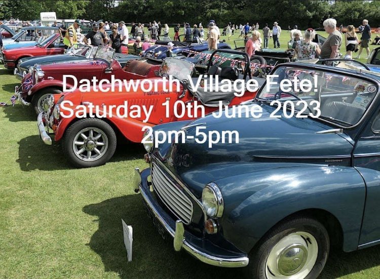 We are having  difficulty sourcing 20 small straw bales for Datchworth Village Fête on June 10th. Needed for the dog agility course, and also for visitors to sit down and enjoy Pimms in the sunshine 🌞! Does anyone know where we could buy them from? Thank you! 👍