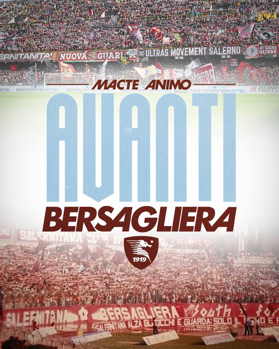 🇱🇻 𝑨𝒗𝒂𝒏𝒕𝒊 𝒃𝒆𝒓𝒔𝒂𝒈𝒍𝒊𝒆𝒓🅰️ 
#SerieA #macteanimo #forzagranata #salernitana #uss1919