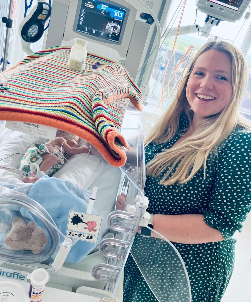 Gorgeous Cassian rocking his cloth nappies! His mummy - Chelsey - has worked hard with the Lincoln NICU team to reduce waste where possible, and we think he looks soooo jazzy in them! #nicu #familyintegratedcare