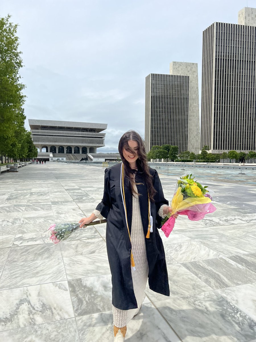 I’ve been working a full time job, bartending at night  and going to school full time for YEARS and today I graduated summa cum laude, first in my family to ever graduate college, so insanely proud of myself
