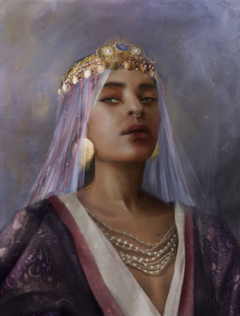 “The Amethyst Empress was the eighth ruler of the Great Empire of the Dawn and one of its last monarchs. She succeeded her father, the Opal Emperor but was cast down by her envious younger brother, who crowned himself the Bloodstone Emperor. This betrayal started the Long Night”
