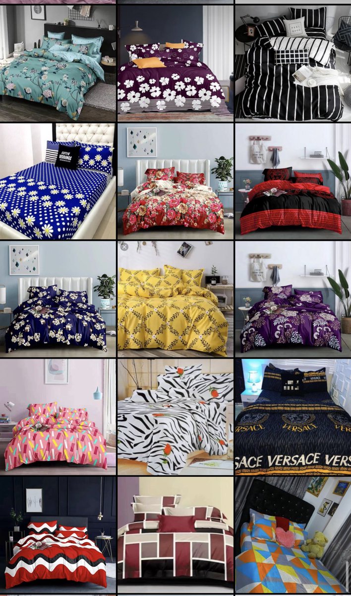 Available Designs of 
Duvet Sets
4 by 6
6 by 6
7 by 7
Nationwide deliveries 🚚 
Payment validate order