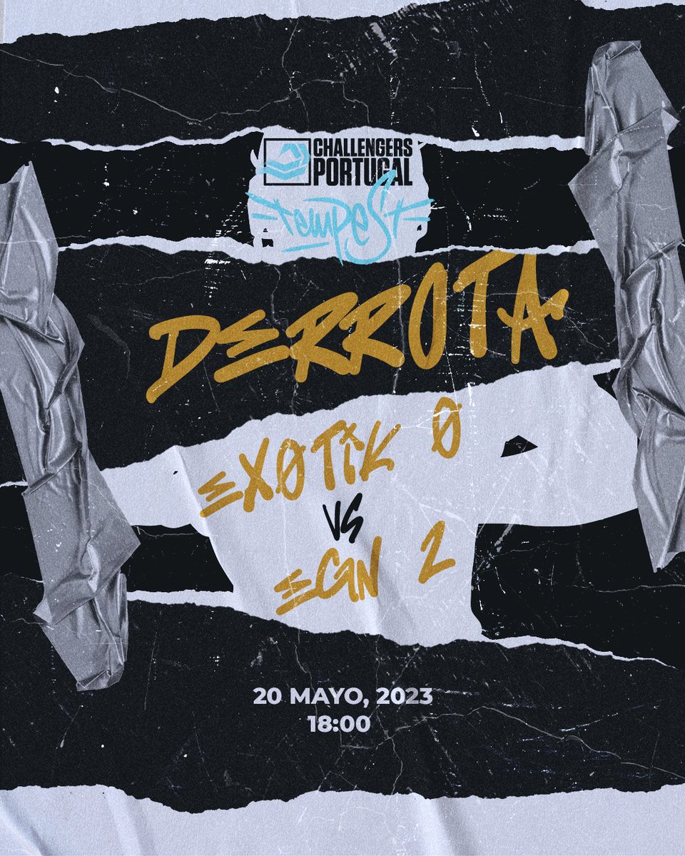 🚨DERROTA🚨
Aquí acaba nuestro sueño en <a href="/valleague_pt/">VALORANT Challengers Portugal: Tempest</a> , conseguimos el objetivo de los playoffs pero nos ha sabido a poco.
GG al equipo rival <a href="/EGNesports/">EGN Esports</a>
Toca descansar analizar la temporada y volver con mas fuerza y animo que nunca.
MUCHAS, MUCHAS GRACIAS A TODOS LOS QUE NOS