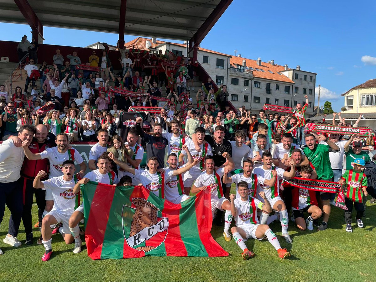 O soño continúa. 

Arosa 1-2 RC Villalbés (Pablo Rey, Jose Varela).

#OrgulloRCV