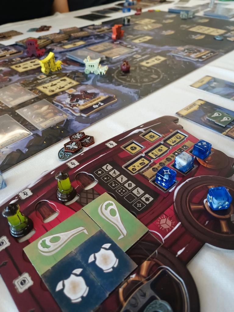 joemorales's tweet photo. #merchantsofthedarkroad #riacon2023 #riacon #boardgamegeek #bgg https://t.co/yHQ3A2Ix2O