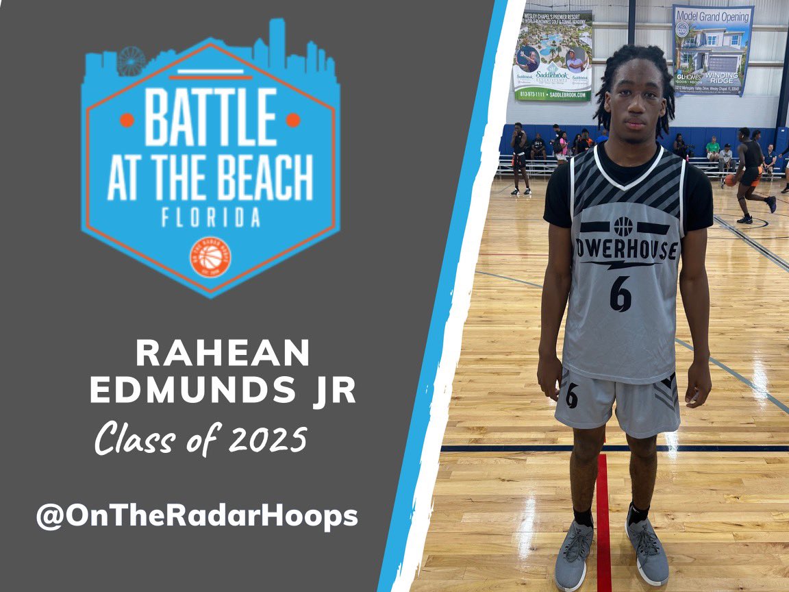 Rahean Edmunds Jr. was aggressive on the offensive in their early game and provided high energy on defense forcing turnovers which resulted in easy basket.