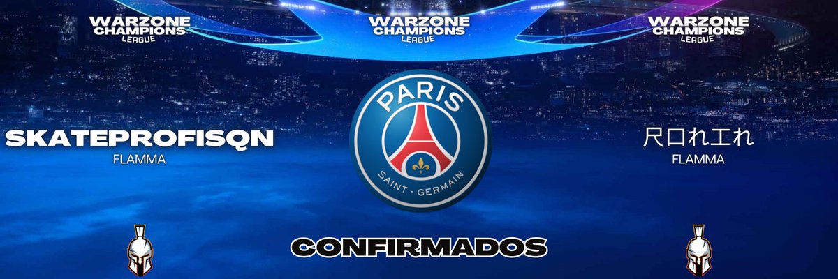 O clã da FLAMMA será o 8° time confirmado para WCL 🏆

SkateProfisqn e Ronin 🔥

Representando o PSG da 🇫🇷

#warzone #warzone2 #wcl #codmobile