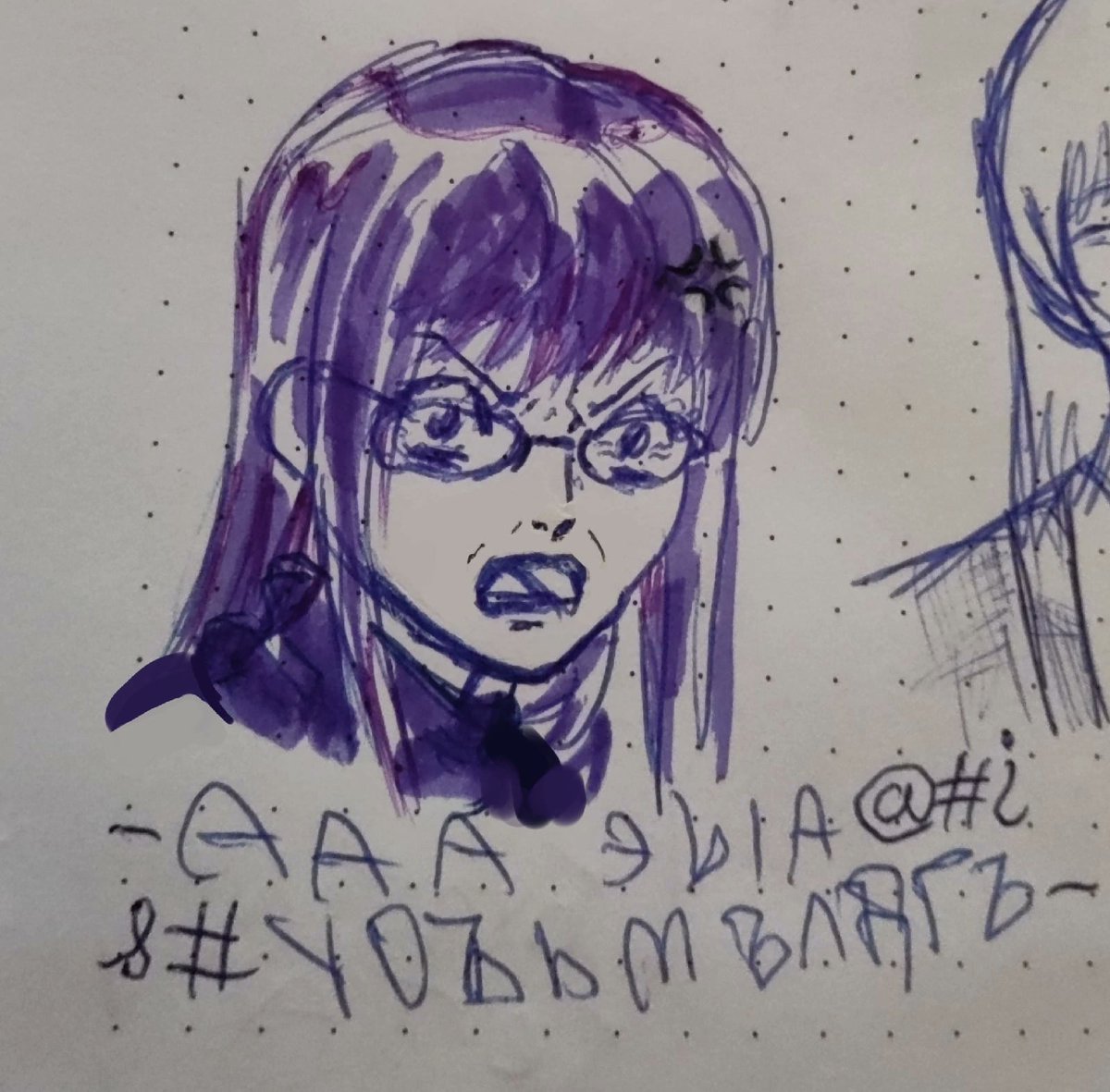 Kinor27's tweet photo. Просто чокнутые эмоции
#sarutobi #satchan #tsukuyo #tsuki #sketchbook #sketch #Gintama #銀魂 #神楽 https://t.co/XYmIv9XWDQ