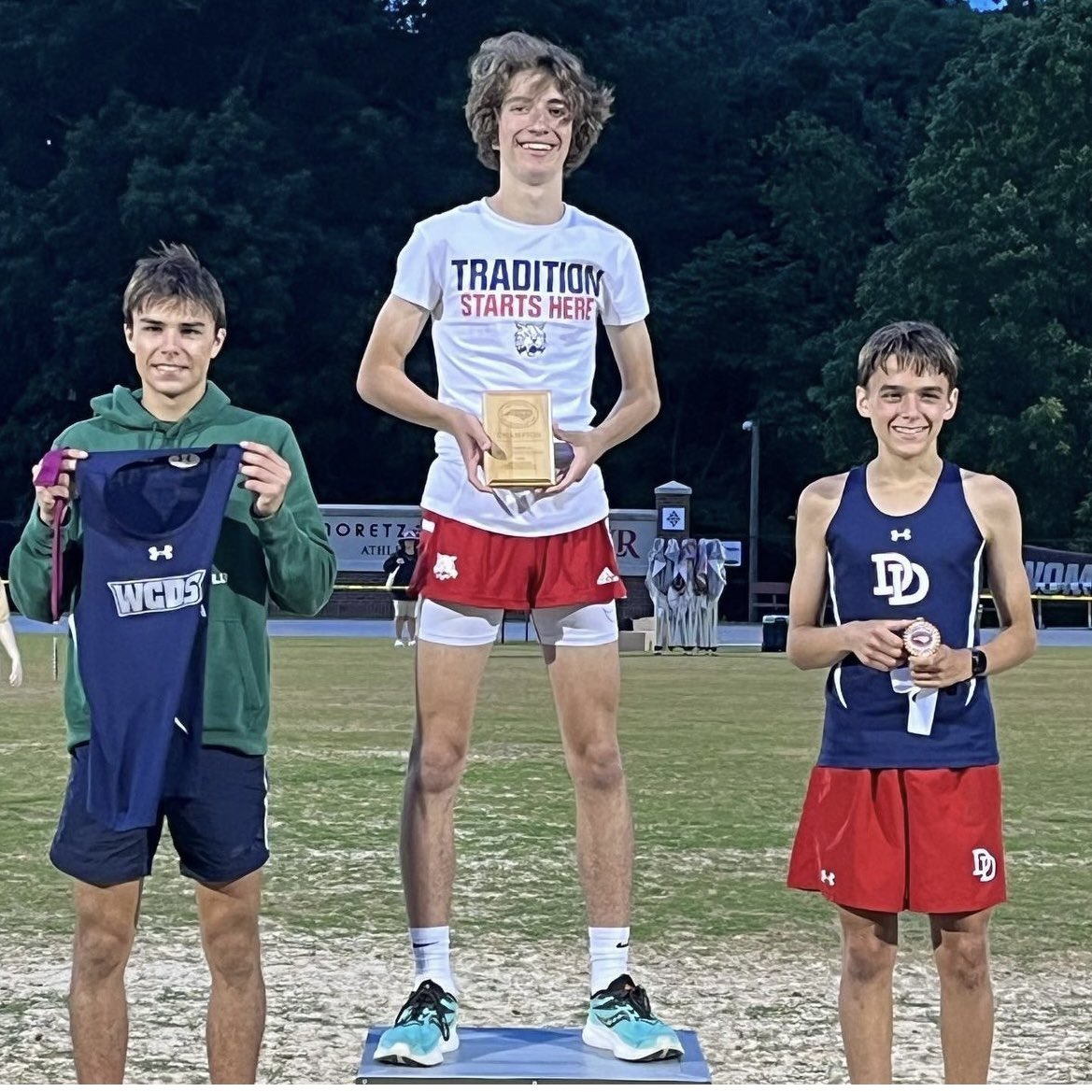 Wildcats runner Holden Rozof ’25 wins the 3200m! <a href="/CDSWildcats/">CDS Athletics</a> #statechampionship