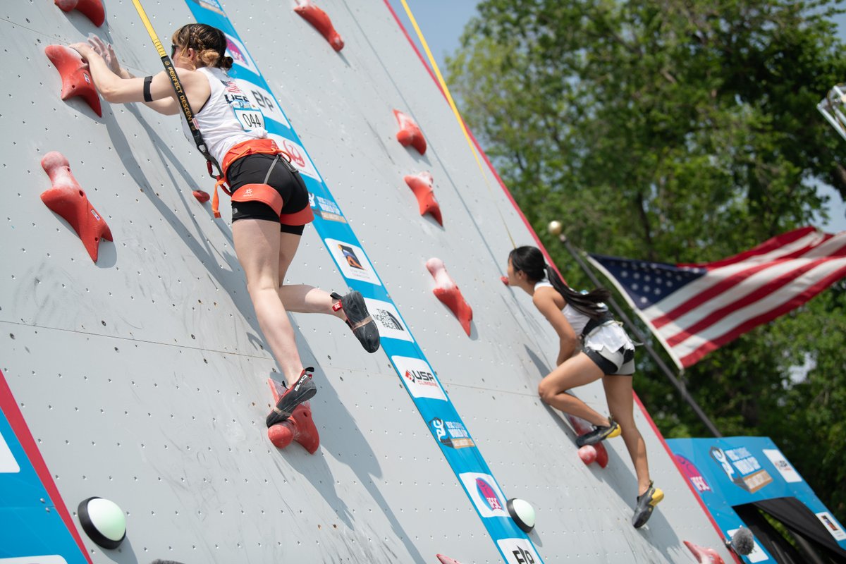 Poland 🇵🇱, Indonesia 🇮🇩 ruled the women's Speed qualification round at Pioneer Park, SLC!

🔗 bit.ly/41PeZje

<a href="/USAClimbing/">USA Climbing</a> | #IFSC #SportClimbing #SaltLakeCityWC