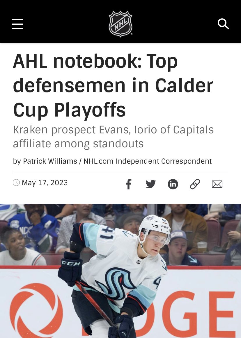 Thermotex's tweet image. @RykerEvans41 continues his standout performances in the @TheAHL playoffs. His team the @Firebirds are lucky to have him on their team, and we are so happy to have him on ours @Thermotex #postgamerecovery #seattlekraken