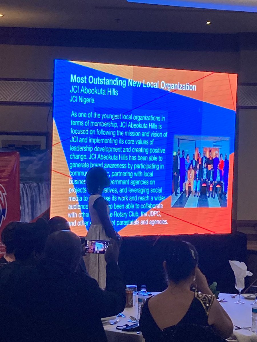 jci_nigeria's tweet image. Congratulations JCI Abeokuta Hills as the Most Outstanding New Local Organization at the Africa and Middle East Conference, Victoria Falls, Zimbabwe.

#AMEC2023
#SEnD
#BeTheStory
#JCINigeria