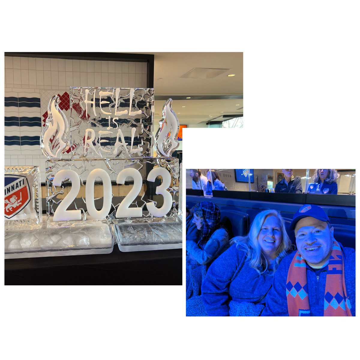 Field88's tweet photo. @fccincinnati hell is real! All in for a win. @csiwright https://t.co/nnnNIDXPdI