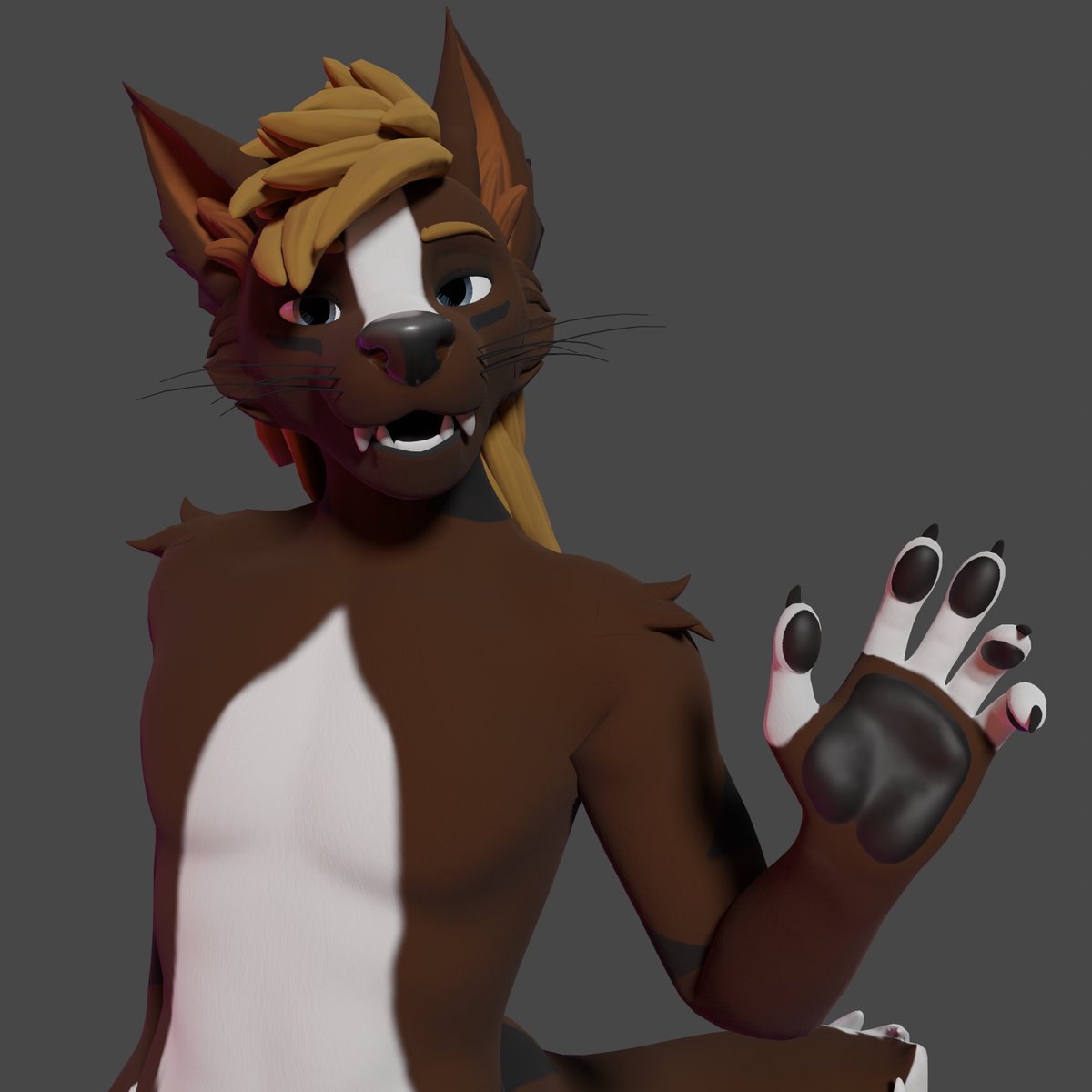 i made a render out of boredom with my vrc avatar

soooooo, wolfdoggo says hello