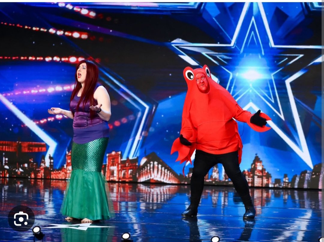 CeriDennison's tweet photo. Where's our favourite #BGT Disney couple too this year? @BGT https://t.co/QLn1mWzTCB