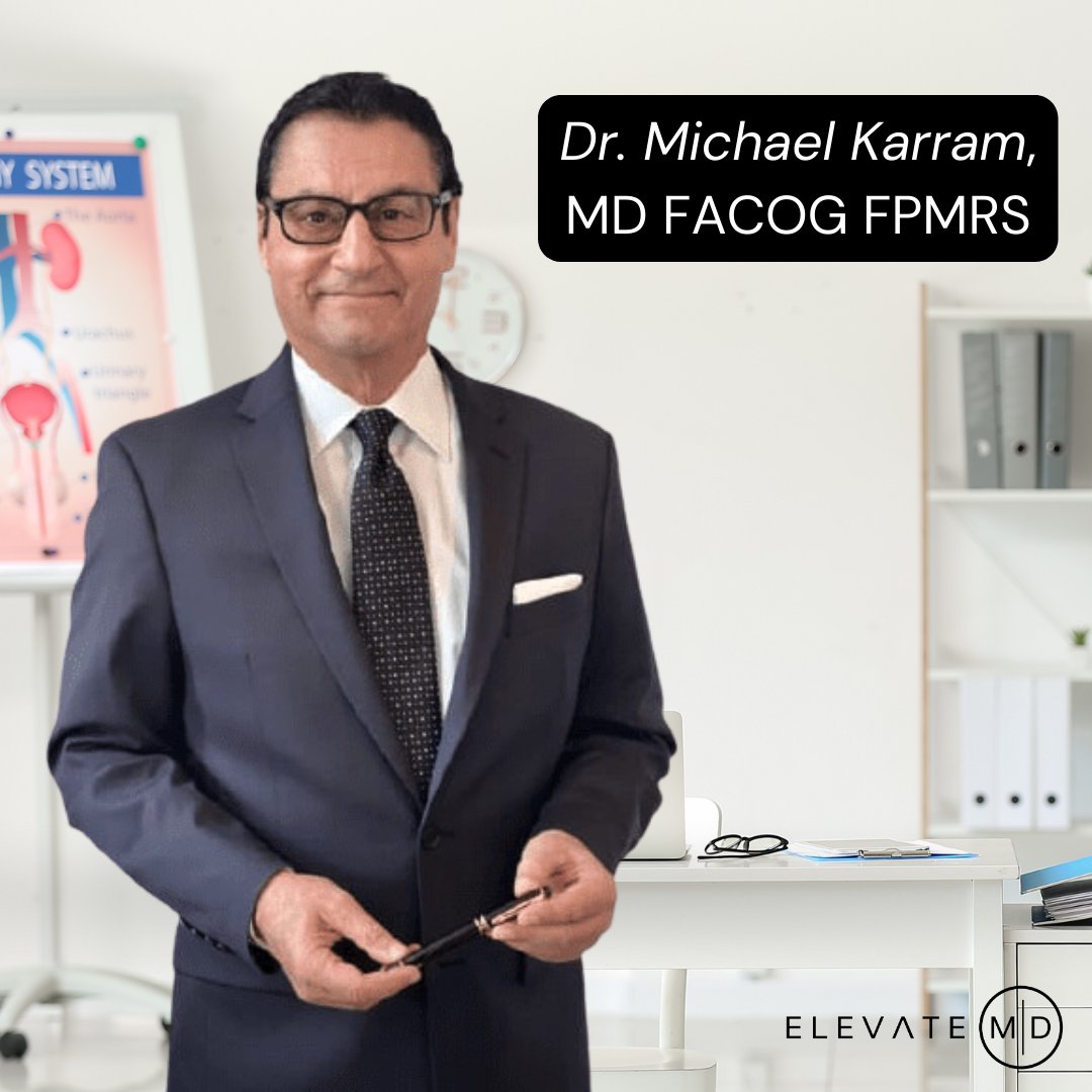 Meet Dr. Michael Karram, our expert urogynecologist and reconstructive surgeon! Call us at (513) 882-7006 to schedule your appointment today!! #Urogynecology #ReconstructiveSurgery #MinimallyInvasiveSurgery #ElevateMD