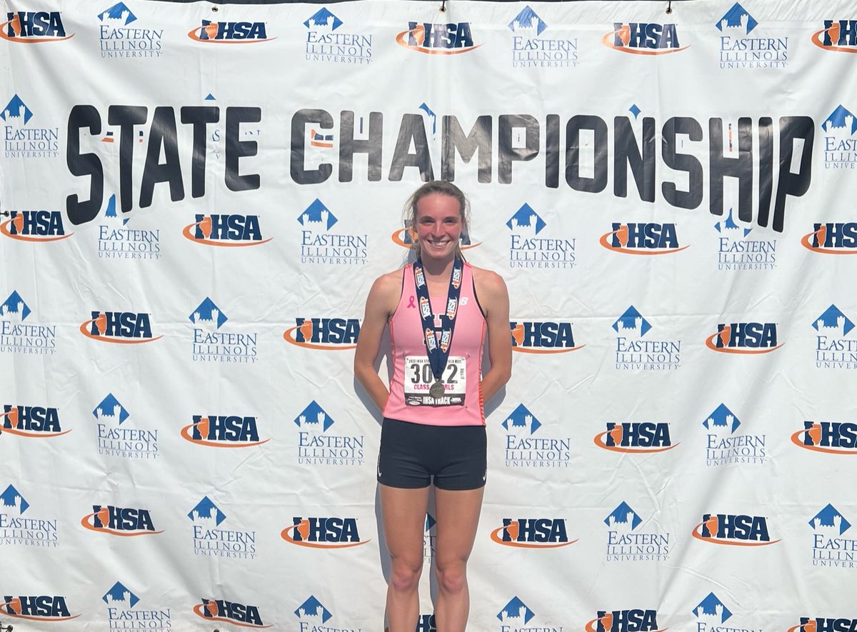 HerseyGirlsTrac's tweet photo. Anna Harden is your class 3A 1600 STATE CHAMPION! Took home the win in 4:53.14. Hersey is forever proud of you! #GTFstate23 https://t.co/7UCkA8qDBb
