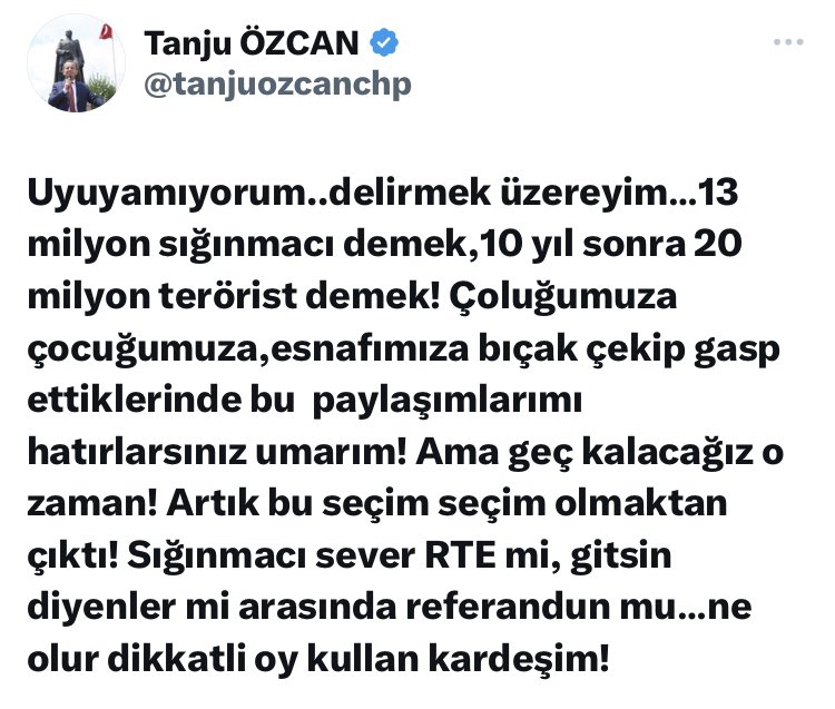 🗣️ Bolu Belediye Başkanı Tanju Özcan: