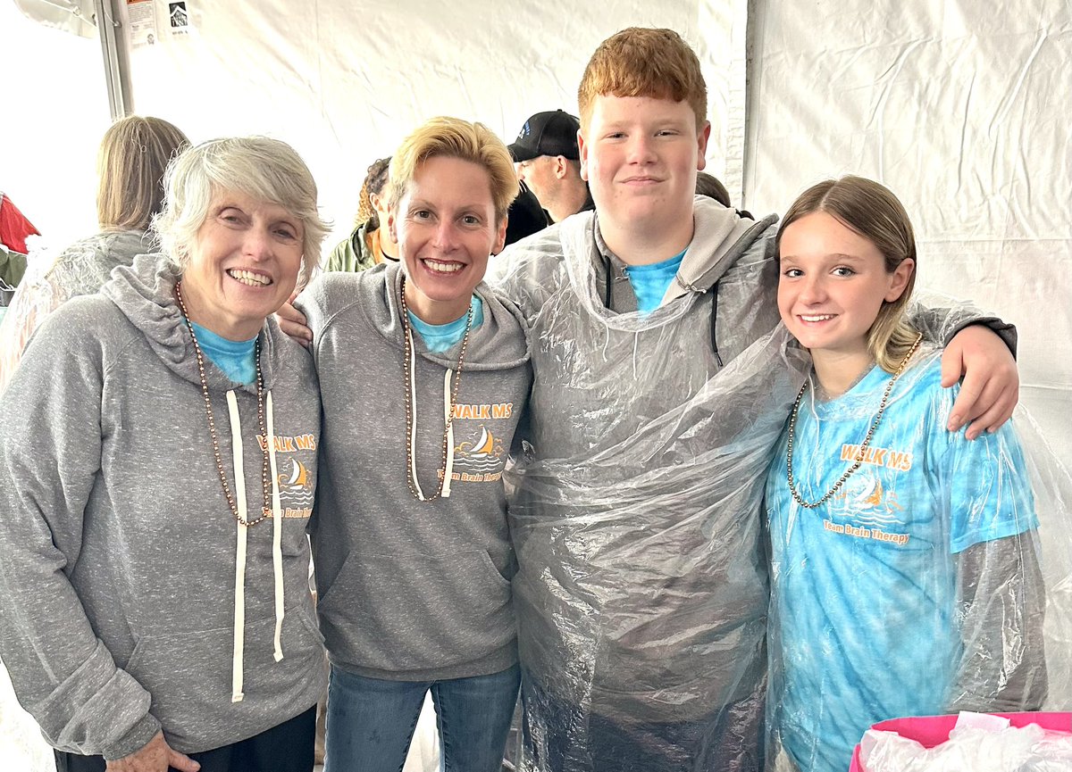 Thank you to everyone that supported #walkMS @JonesBeach2023! Very wet- but a success!