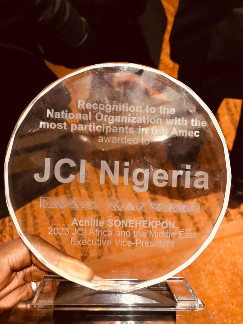 jci_nigeria's tweet image. Congratulations to JCI Nigeria as the National Organization with the most Participants at AMEC, 2023 held at Victoria Falls Zimbabwe

#IDAN
#AMEC2023
#SEnD
#BeTheStory
#JCINigeria