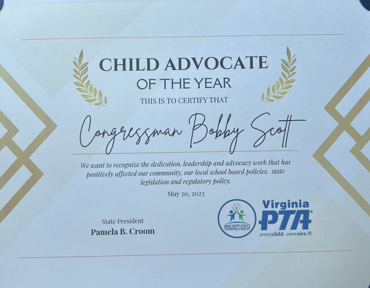 Rep. Bobby Scott tweet media