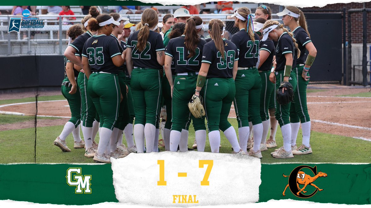 Our historic season comes to an end.

Thank you for the support #MasonNation💛💚 We'll be back.

#BeDauntless🥎🔰