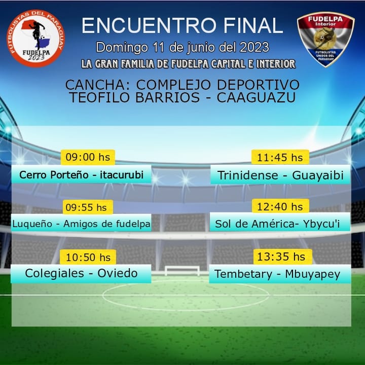 Nos vemos ahi para confraternizar