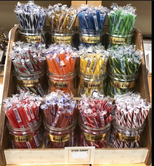 Freemanbuilding's tweet photo. Can't remember the last time I ran into stick candy, so I had to try a few flavors.    Mine are spearmint and cherry.   What's your choice?
#Candy #StickCandy #FarmersMarket #yum https://t.co/krf2yXrHMy