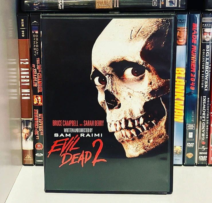 #NewArrival ! Evil Dead 2 (DVD, 1987) #RARE #OOP Alliance Release 1 DISC 

rareflicksplus.com/all-products/o…

#horrorcommunity #horrortwt #EvilDead2 #BruceCampbell #horror #80shorror #dvd #movies #physicalmedia #dvds #80s