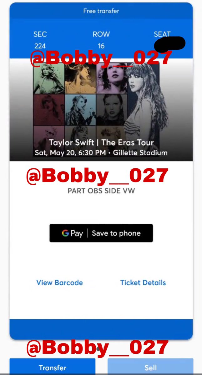 Eras Tour Resell tweet media