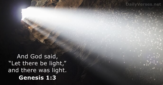 _marthataylor's tweet photo. @dreamybullxxx @336Broken What would Jesus say to this?!?! Please seek the lord IMMEDIATELY!
READ:
And God said, “Let there be light,” and there was light.
Genesis 1:3 https://t.co/sl3AvC55MD
