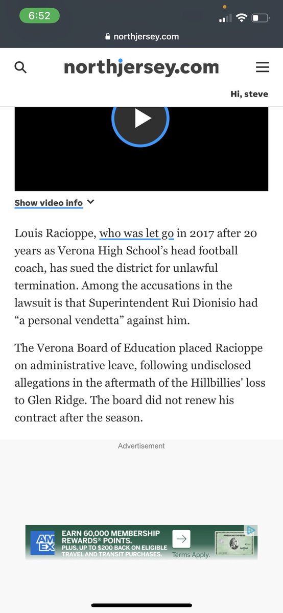@johnaselby @VarsityAces @RIHSuper @BaseballRamapo Thanks to John for sending me this article from 2017 where the same superintendent fired a long time coach because of a personal vendetta. This is not a coincidence it is a pattern.
