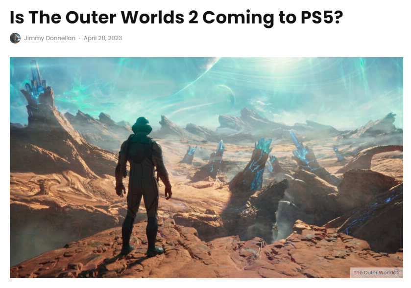 The Outer Worlds 2 PC