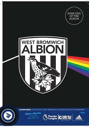 The decline in Albion programmes btw…

#WBA #WBAFC