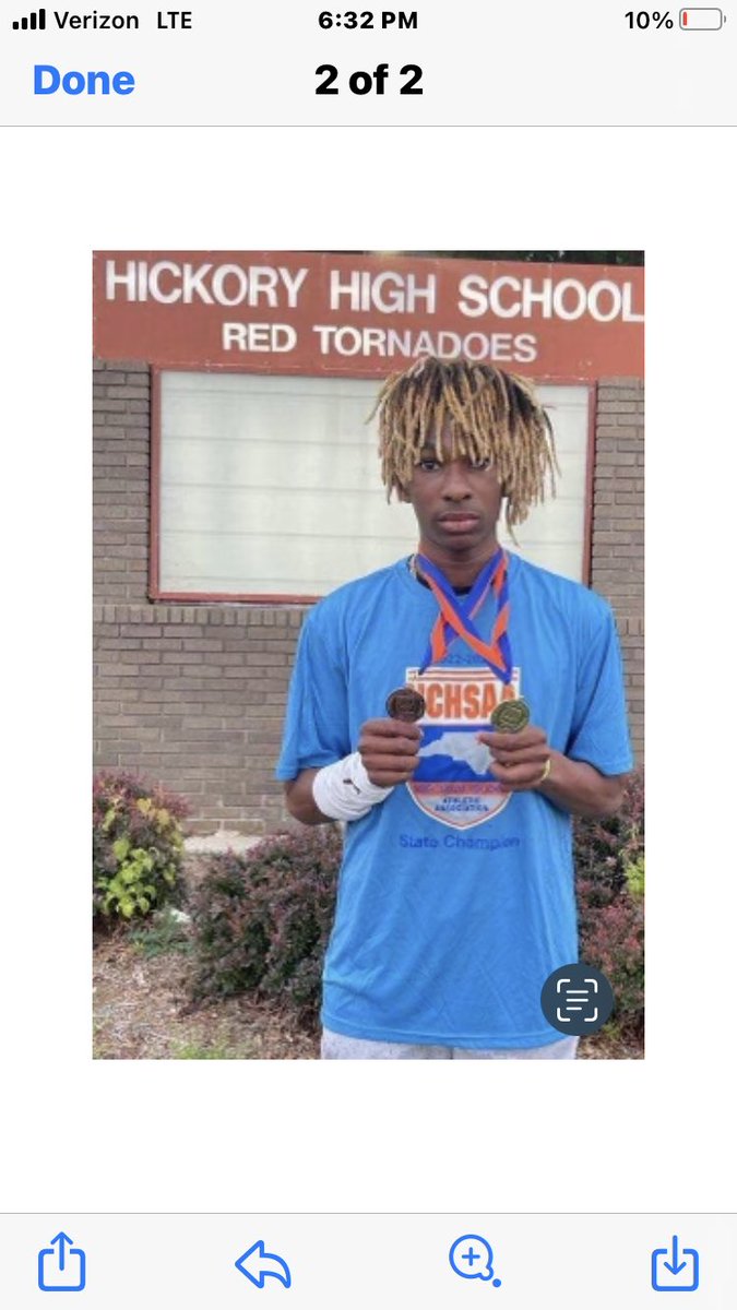 Kwan Oates Triple Jump State Champion