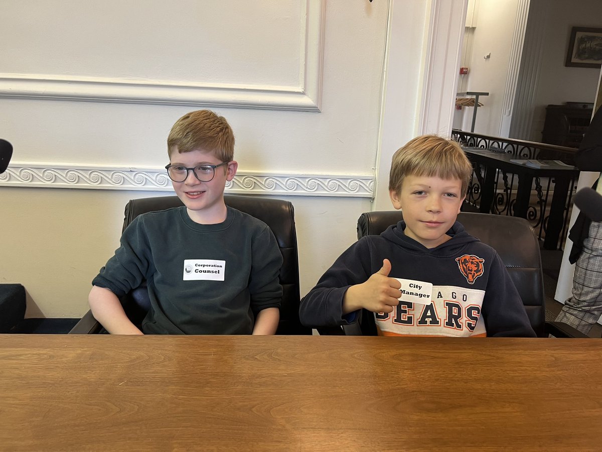We had a great time on our 3rd grade field trip to city hall 🤩