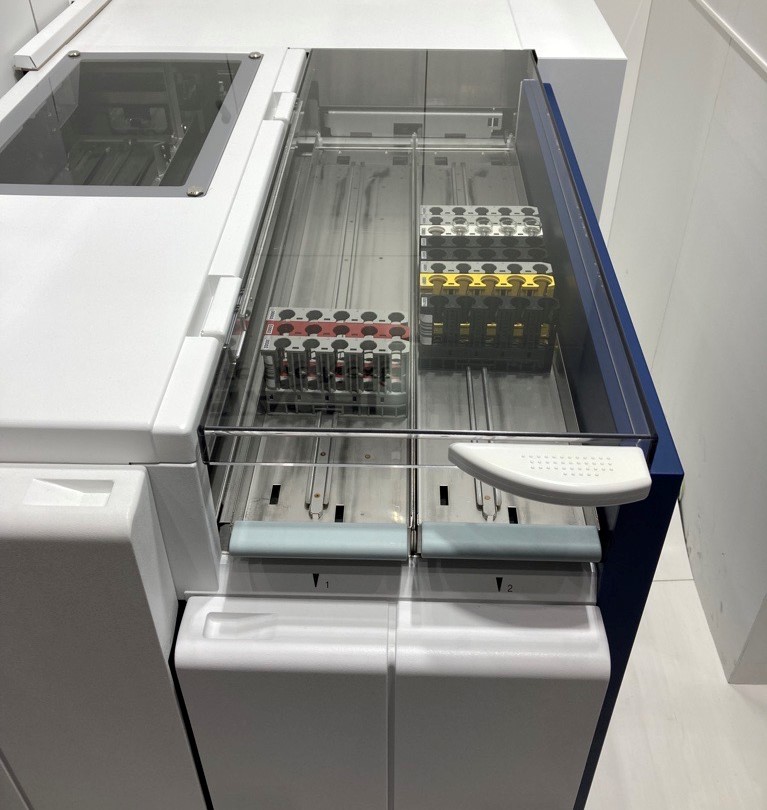 Hightech_MLs's tweet image. #日立自動分析装置 #LABOSPECT008α を実機展示しています。
ぜひこの機会にご覧ください。

#日本医学検査学会 #日立ハイテク