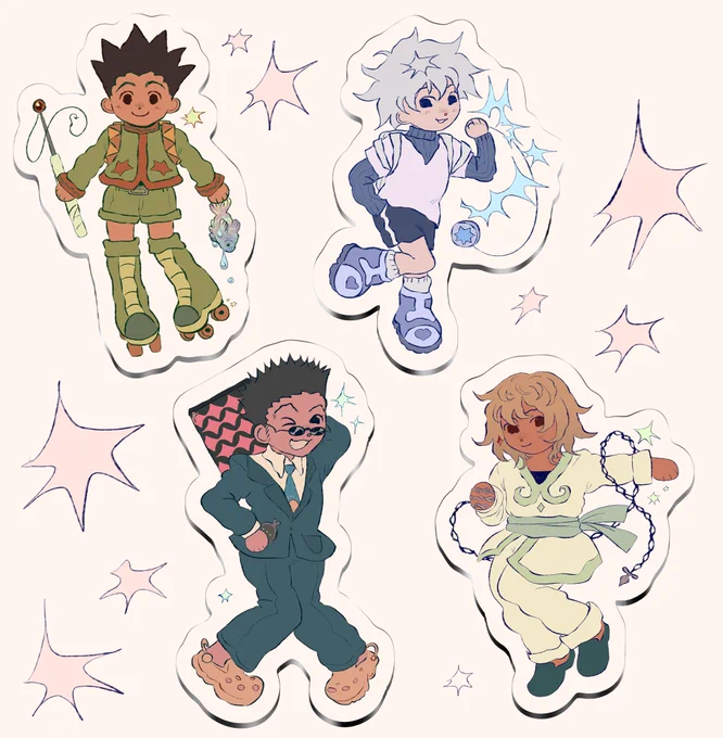 [RTs appreciated] My #hxh charms are now available for preorder! until 6/3 gachahugs.bigcartel.com