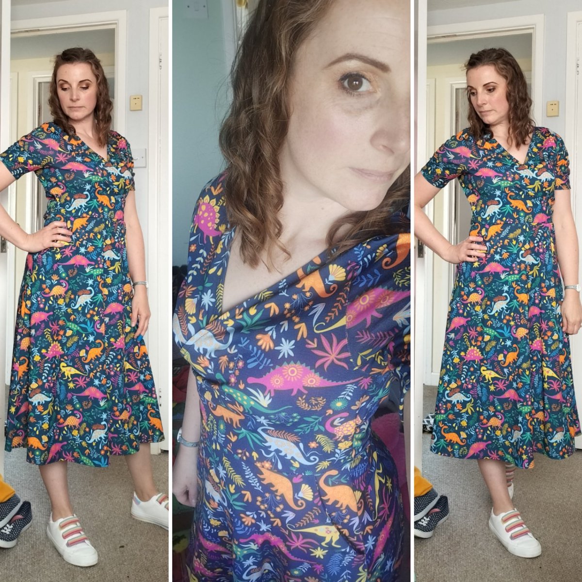 bookishmorwenna's tweet photo. First outing for Diplodocus today. She is lush π and very appropriate for a toddler birthday party! @popsyclothing
#itsgotpockets #popsyclothing #ootd #outfitoftheday https://t.co/Qvotrzn2lb