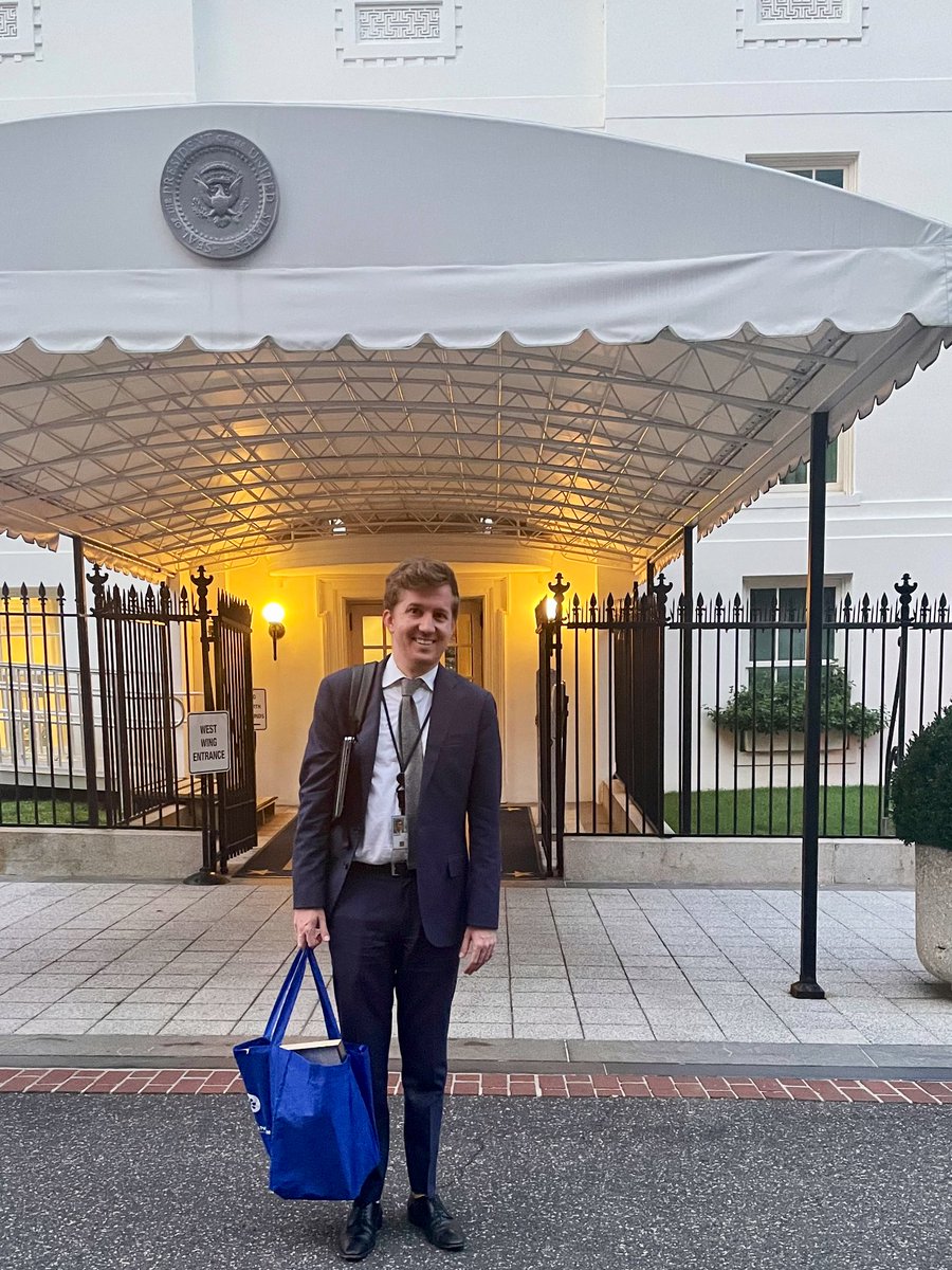 When I posted this photo of my son on his last day of work with <a href="/POTUS/">President Donald J. Trump</a> Biden at The White House last year  I could not imagine being any prouder of him.

But in eight days he is getting married to an amazing woman and my wife and I are overcome by it all and so proud of our son.
