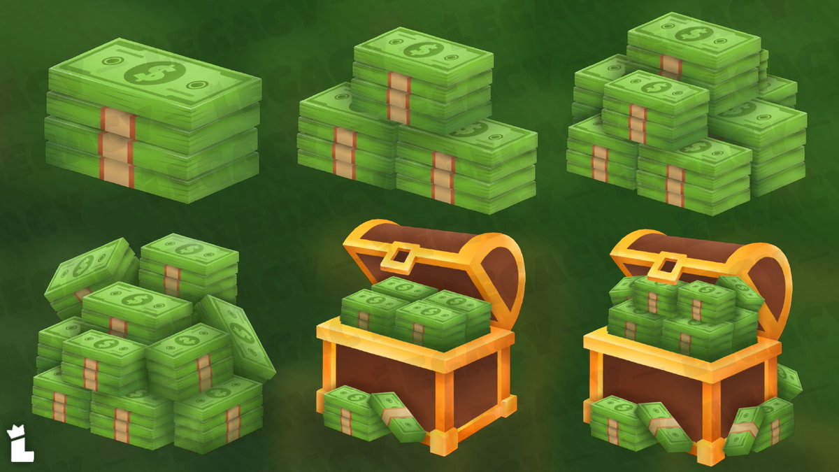 PurelyLegacy's tweet photo. Commission for @eddmxn 
➤ Vectors: Cash Pack

❤️&amp;🔁are much appreciated!

#Roblox | #RobloxDev | #RBXDev | #RobloxVectors | #RobloxArt https://t.co/6uWnmzJ1yI