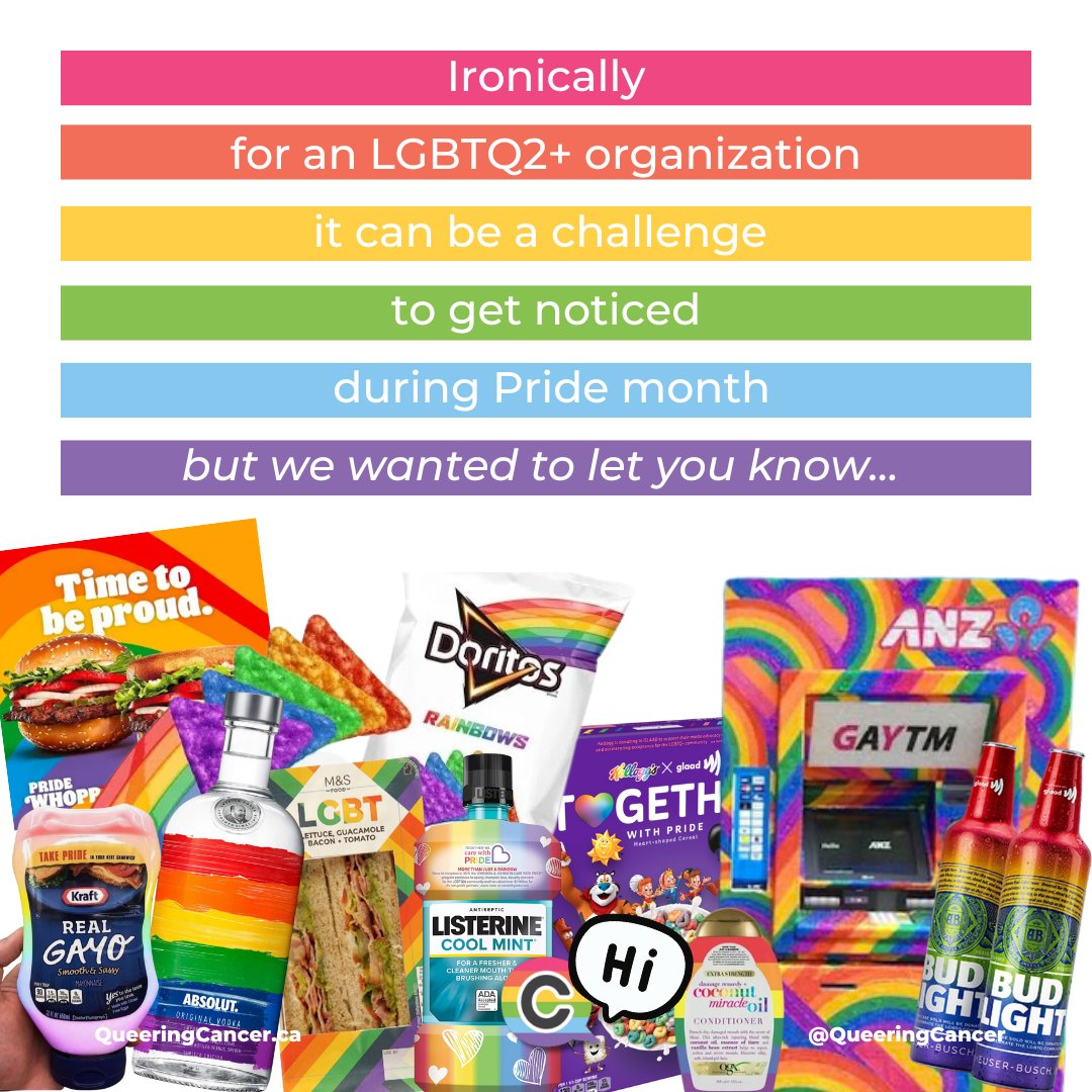 🌈Hello folks! Pride month is looming and (ironically) it can be a challenge for an LGBTQ2+ organization to get noticed in June! But we're here, we're definitely queer and we could do with your support... (1/3) #PrideMonth