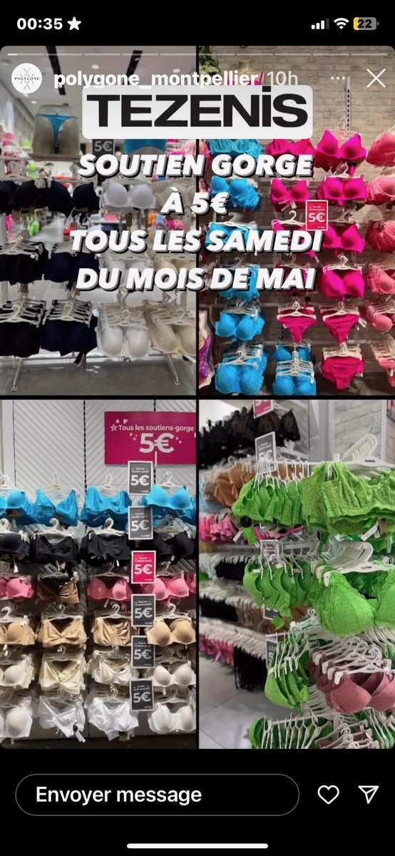 Thi267's tweet photo. @tezenis  pourquoi vous faites des publicités mensongères ?? Ce prix m’a été refusé aujourd’hui 😡. C’est une honte https://t.co/PiEZwObNqQ