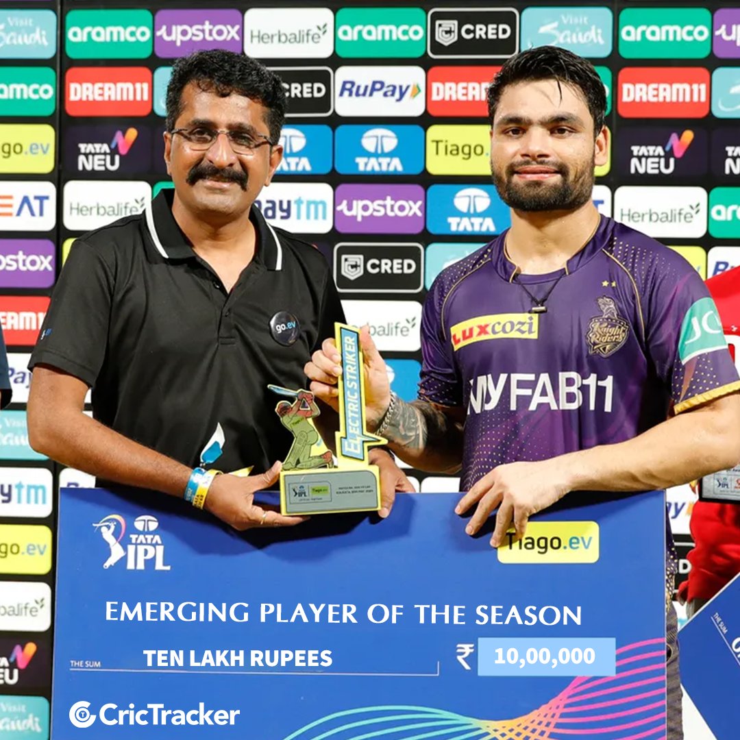 Is Rinku Singh your Emerging Player of the season?🤔

📸: IPL/BCCI
