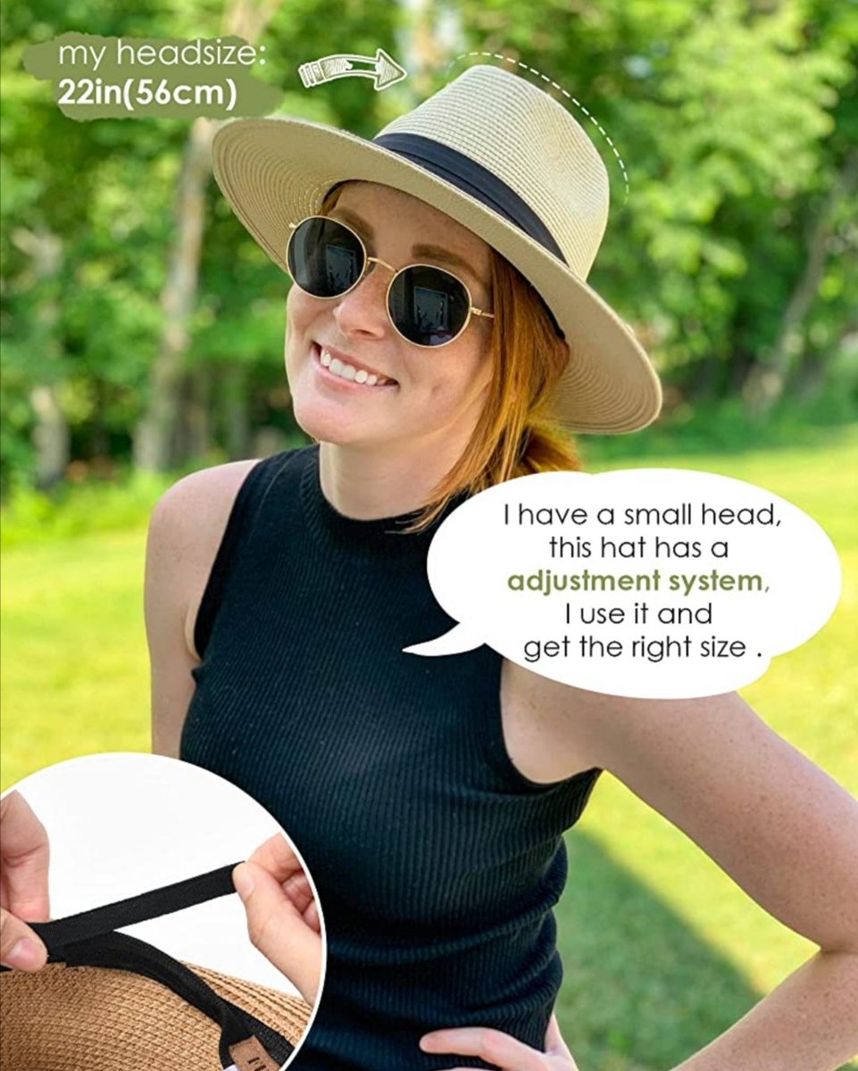 Emre82487124's tweet image. #ZombiePepe #1Best Seller in Women's Fedoras Womens Mens Wide Brim Straw Panama Hat Fedora Summer Beach Sun Hat UPF Straw Hat for Women
amzn.to/45jOJ3h
#women #hat #womenfashion