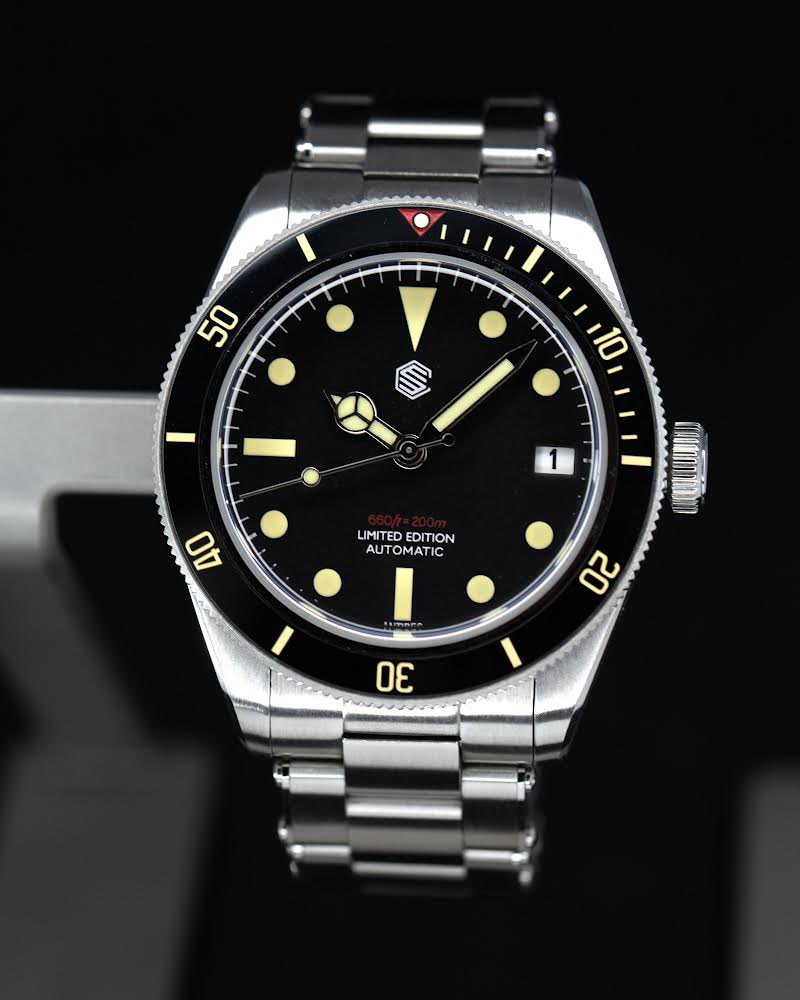 Black B39 - WMC Vintage Limited Edition 💯

#vintagewatch #classicwatch #watchdesigner #dailywatch #premiumwatch #watchmodcustom #diverwatch