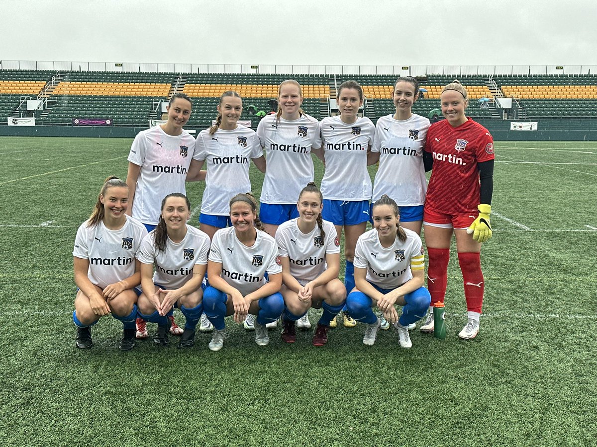 FCBuffaloWomen's tweet photo. Same crew to start the second half in Rochester. #FCBuffalo leading by 2. https://t.co/51NHCgAHEX