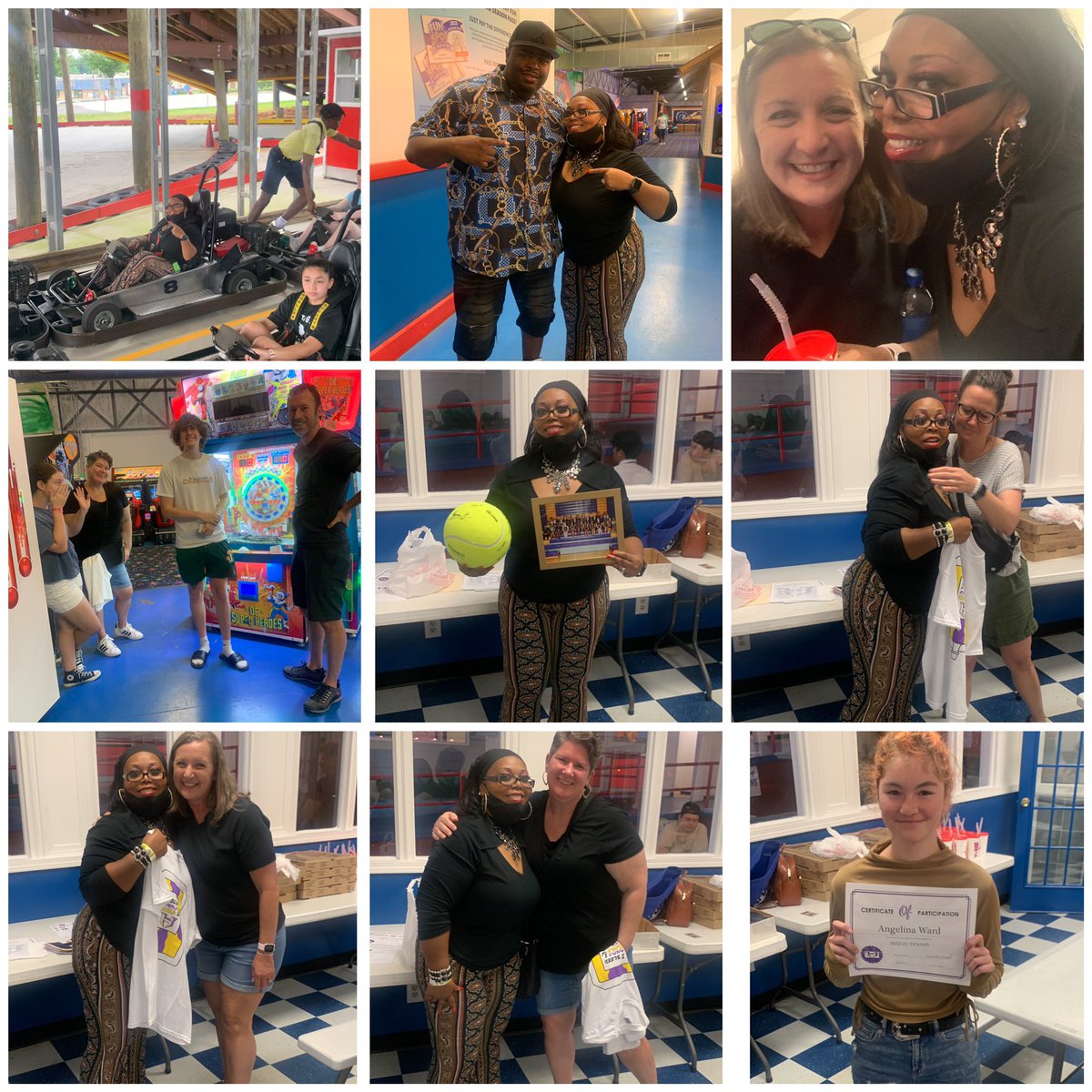 tennisbuzzhhs's tweet image. 🚨Tennis Banquet 2023. The players have worked extremely hard this year so they deserve the world. They wanted fun spot so coach and parents made it happened. We are so proud of everyone. #GoHornets #FunSpot #TennisBanquet2023 #Awards #AllRegionTeams