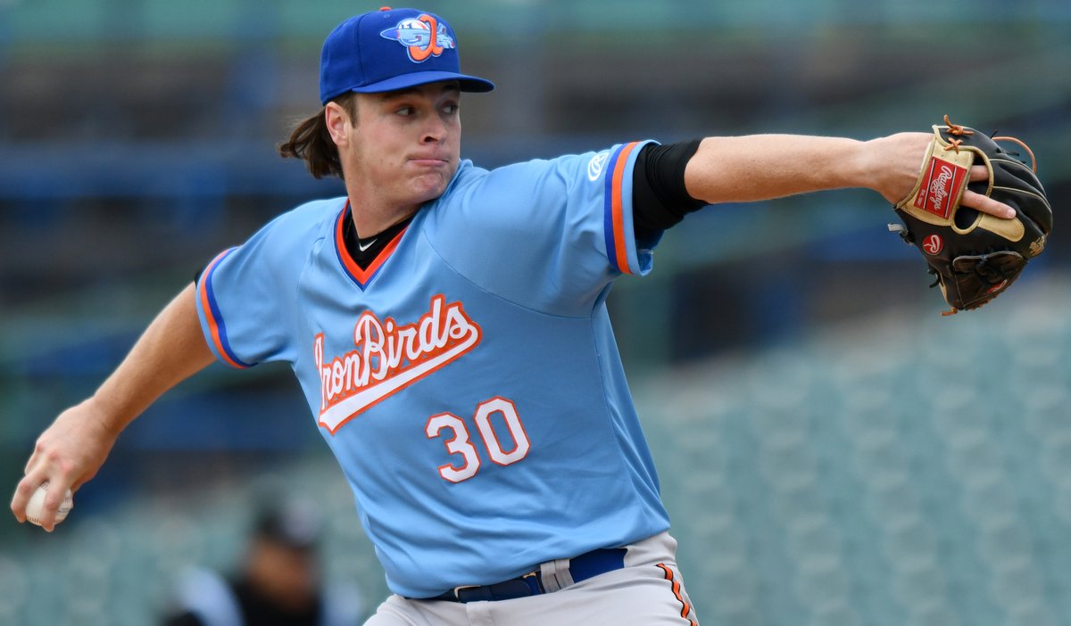 Justin Armbruester joins the Orioles' Top 30 Prospects list with the graduation of Grayson Rodriguez.

Meet the 6-foot-5 right-hander: atmlb.com/3WoYdGL
