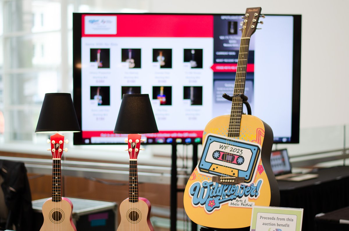 WildflowerFest's tweet image. The Texas Counter Fitters WF! Art Guitar Auction is on display in the Eisemann Center, and proceeds benefit the NETWORK of Community Ministries and Richardson ISD Fine Arts Programs.  #WAMFEST23 #RichardsonRocks  REGISTER &amp;amp; BID: qtego.net/qlink/guitar23